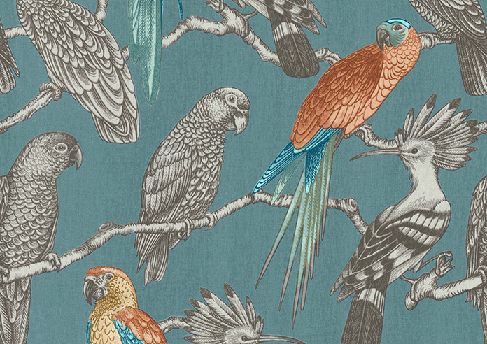 Aviary, Lagoon - Roman Blind - Image 6